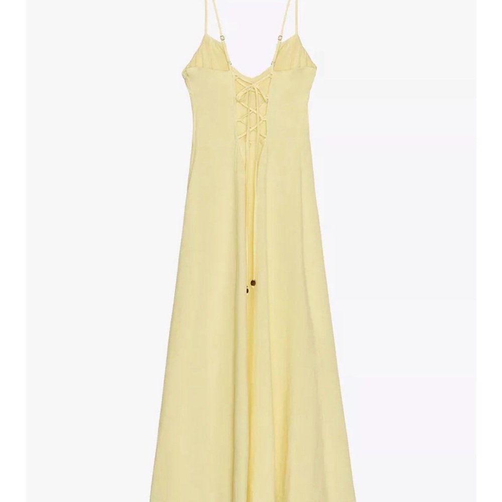 RAMIE MIDI DRESS WITH RUFFLE - Picture 8 of 9